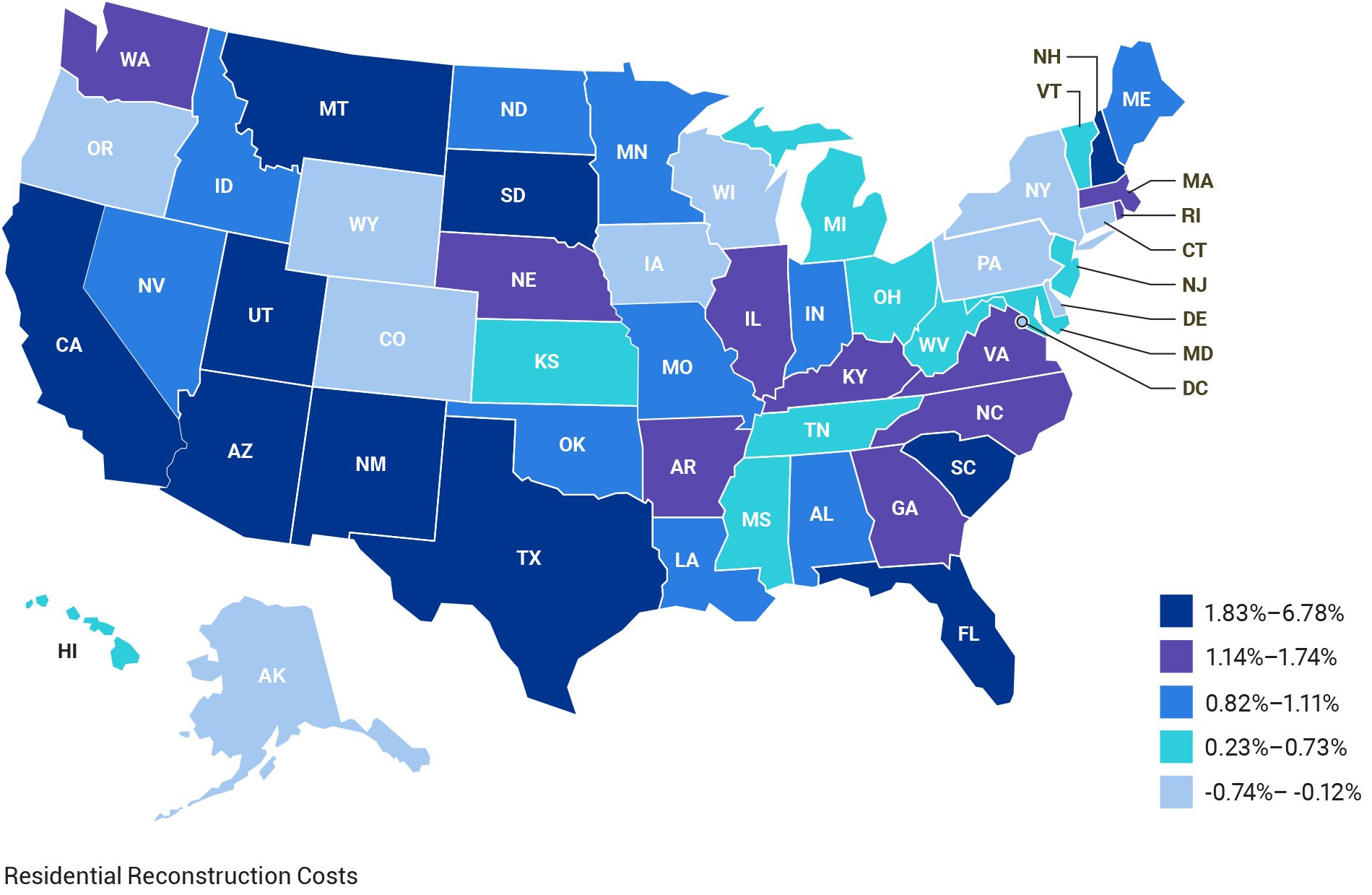 Reconstruction cost dips signal increased market stabilization | Verisk